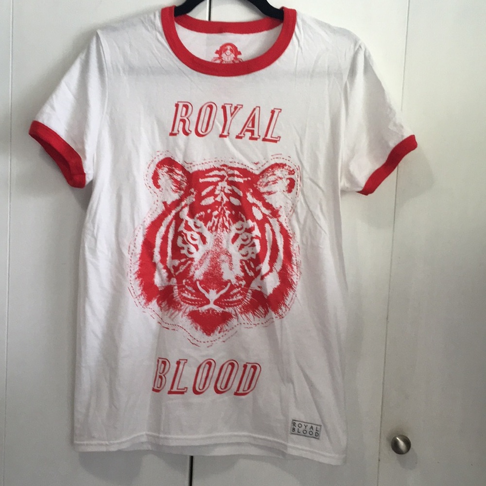 ROYAL BLOOD autographed concert T Small